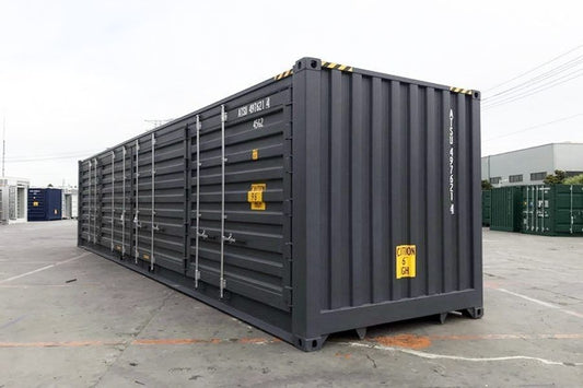 New 40ft HC shipping container with OPEN SIDE side opening