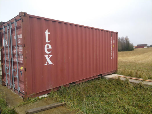 container 20-foot 20 ft  6m last trip